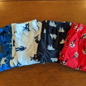 4 pair pajama pants